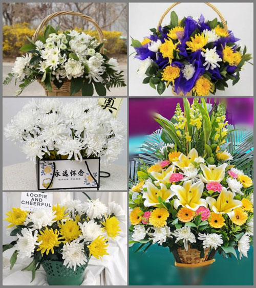 新疆伊犁州伊宁县阿乌利亚乡白事提篮配送